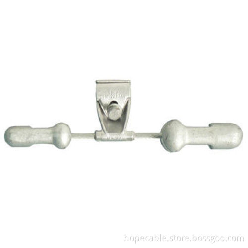Vibration damper, used for OPGW/ADSS, configure model by cable, used to diameter/RTS/unit weight